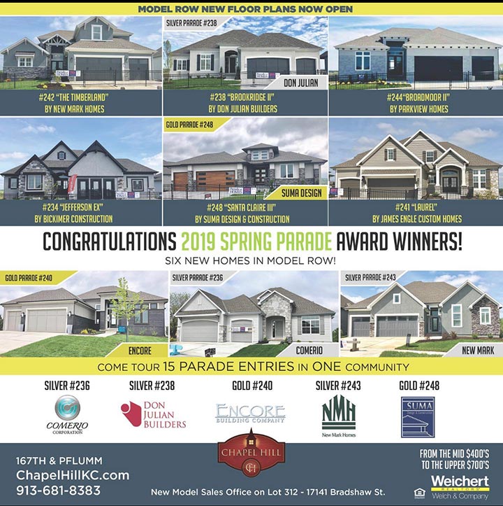 2019 Spring Parade Award Winners