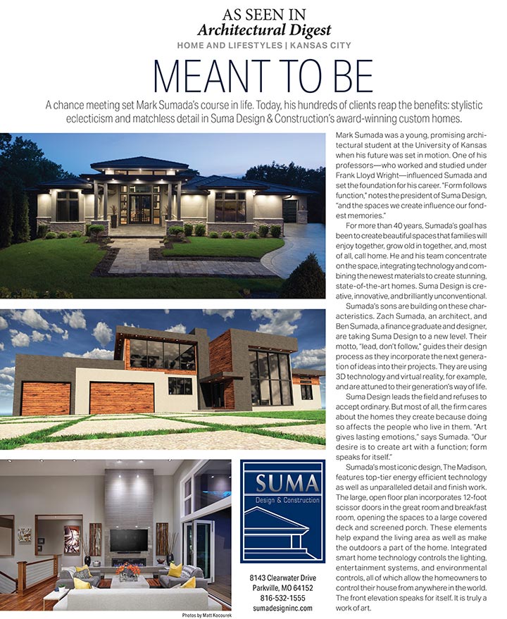 As Seen In Architectural Digest